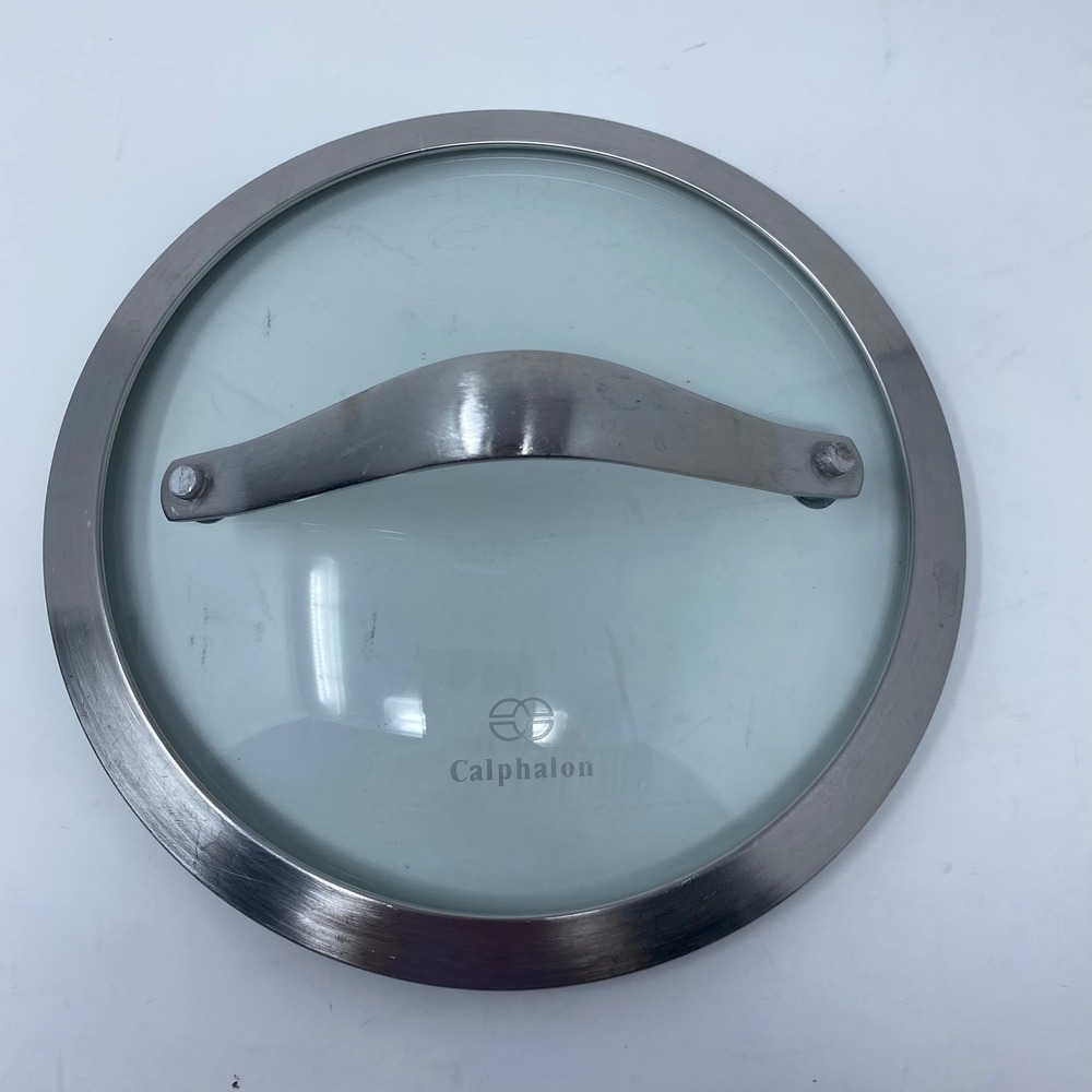 Calphalon Outer 7.25" Inner 6.75" Pot Pan Replacement Lid Glass Steel Rim